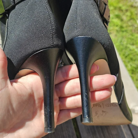 White House/ Black Market black stiletto boots - Picture 9 of 13